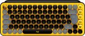 Logitech Pop Keys - Draadloos Mechanisch Emoji Toetsenbord - AZERTY - Blast Yellow