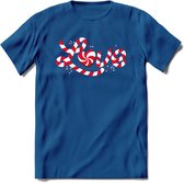 Love - Valentijn T-Shirt | Grappig Valentijnsdag Cadeautje voor Hem en Haar | Dames - Heren - Unisex | Kleding Cadeau | - Donker Blauw - 3XL