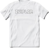 Zuiplap T-Shirt | Bier Kleding | Feest | Drank | Grappig Verjaardag Cadeau | - Wit - XL