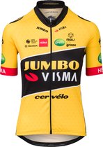 AGU Replica Fietsshirt Team Jumbo-Visma Dames - Geel - XXL