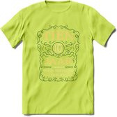 10 Jaar Legendarisch Gerijpt T-Shirt | Mos - Ivoor | Grappig Verjaardag en Feest Cadeau Shirt | Dames - Heren - Unisex | Tshirt Kleding Kado | - Groen - XXL