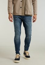 Chasin' Jeans Slim-fit jeans IGGY Trail Blauw Maat W32L32