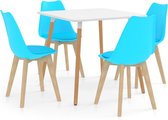 Decoways - 5-delige Eethoek blauw