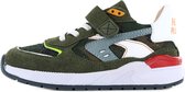 Shoesme groene suède sneakers