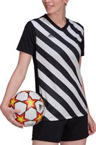 adidas - Entrada 22 GFX Jersey Women - Voetbalshirt Dames-S