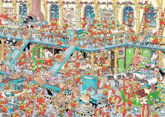 JvH Happy Holidays 2in1 1000pc