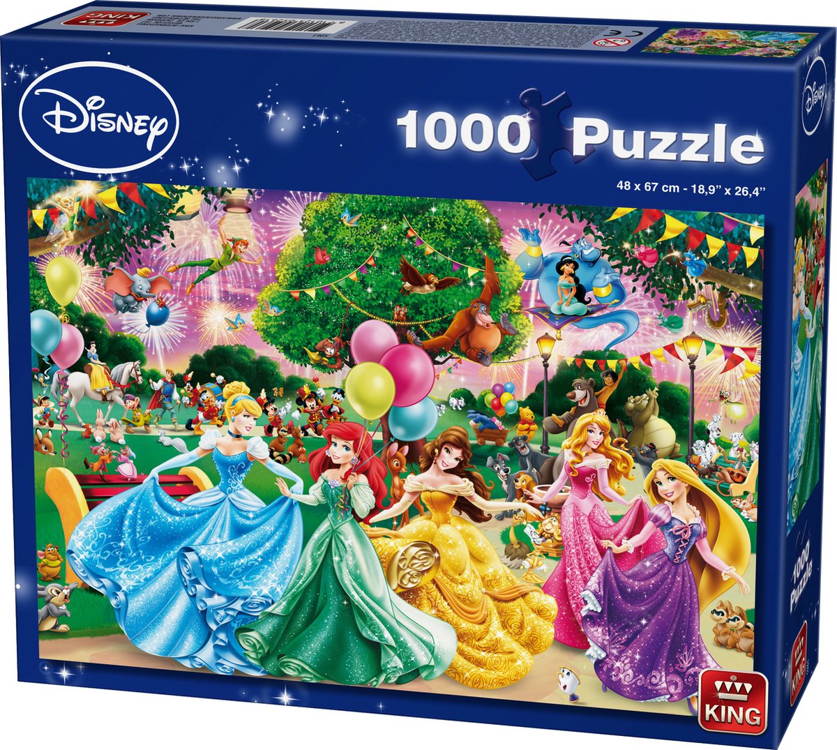 Disney puzzel 1000pcs Fireworks — afbeelding 2