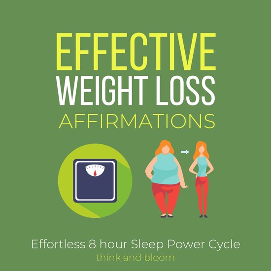 Effective Weight Loss Affirmations - Effortless 8 hour Sleep Power Cycle