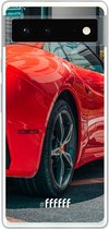 6F hoesje - geschikt voor Google Pixel 6 -  Transparant TPU Case - Ferrari #ffffff