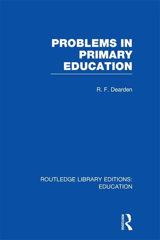 Problems in Primary Education (Rle Edu K) - cover