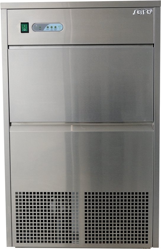 Saro EB 40 Ingebouwde/vrijstaande ijsblokjesmachine 40 kg/24u 260 W Roestvrijstaal van Saro — afbeelding 2