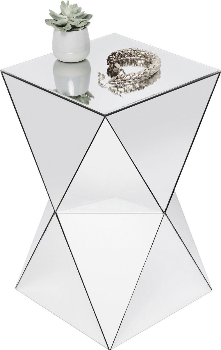 Kare Bijzettafel Luxury Triangle