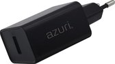 Azuri 100-240V home charger - 1 USB port  - 2.4Amp - zwart