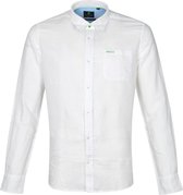 New Zealand Auckland - Overhemd Edward Wit - XXL - Heren - Modern-fit