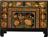 Fine Asianliving Antieke Chinese Kast Handbeschilderd B90xD40xH70cm Chinese Meubels Oosterse Kast