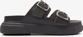 VIA VAI Maddison Dee Slippers - Zwart - Maat 36