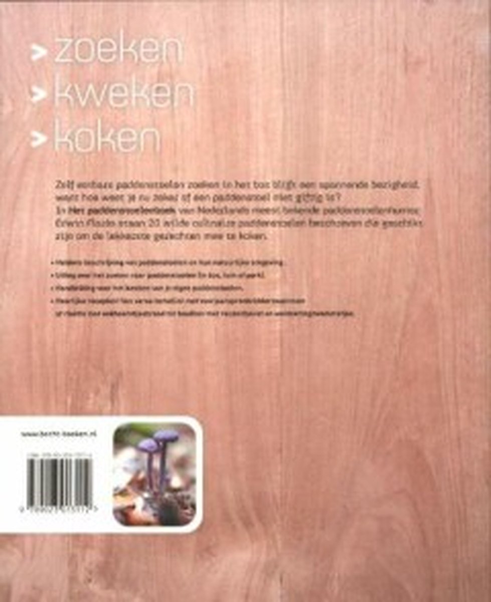 Het paddenstoelenboek - back cover