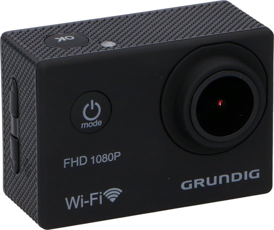 Grundig Action Camera - HD 720p - Microfoon - Waterdicht - Zwart | bol.com
