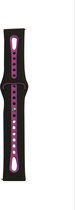 Samsung Gear S3 Sport bandje duo / Galaxy Watch 46mm SM-R810 Zwart/Paars Large