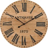 Klok | hout | naturel | 110x6x (h)110 cm