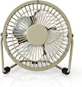 Nedis FNDK1GY10 Metalen Miniventilator 10 Cm Diameter Usb-voeding Grijs