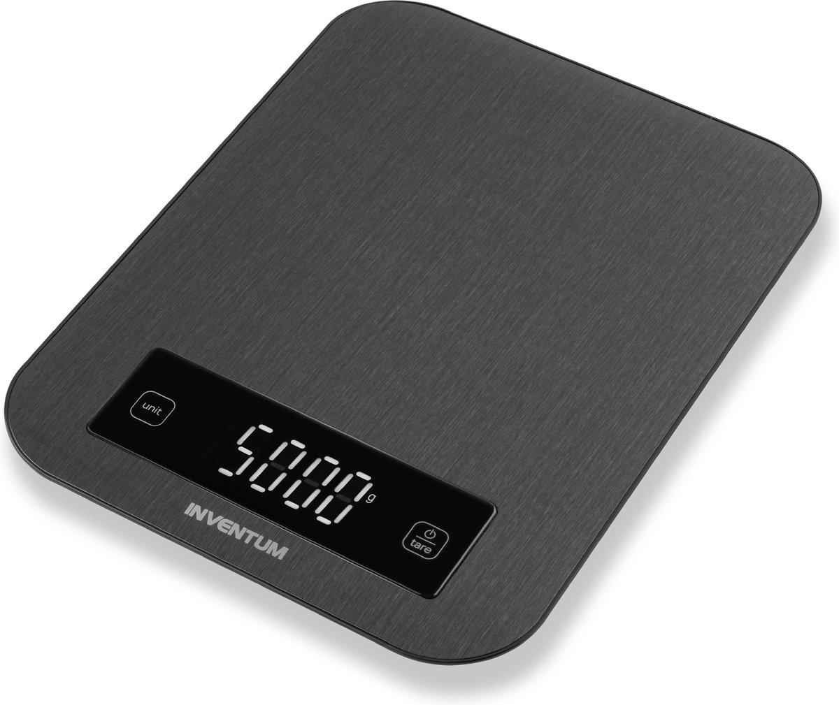 arboleaf Keukenweegschaal met app, 10 kg, digitale keukenweegschaal met calorieënteller, USB-oplaadbaar, met bluetooth en led-display, 0,5 g nauwkeurigheid van gehard glas (veelkleurig