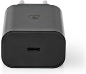 Nedis WCPD18W102BK Wandlader 3,0 A Usb-c Power Delivery 18 W Zwart