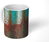 Mok - Aluminium - Golfplaat - Roest - 350 ML - Beker - Uitdeelcadeautjes