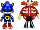 Sonic the Hedgehog: Metal Sonic and Dr. Robotnik 3 inch Vinyl Figure 2-Pack