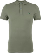 Lacoste - Poloshirt Pique Khaki - Slim-fit - Heren Poloshirt Maat 3XL