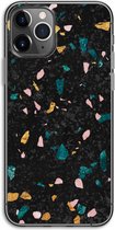 Case Company® - iPhone 11 Pro hoesje - Terrazzo N°10 - Soft Case / Cover - Bescherming aan alle Kanten - Zijkanten Transparant - Bescherming Over de Schermrand - Back Cover