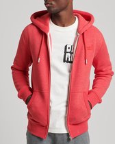 Superdry Heren Trui Vintage Logo hoodie met borduursel en rits