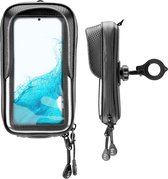 Interphone - Samsung Galaxy S22 Plus Unicase Telefoonhouder Fiets en Motor Stuur Zwart