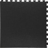PVC kliktegel eclips zwart | Set 50 stuks | Per 10,49m² | 45,8x45,8cm | Dikte 5mm