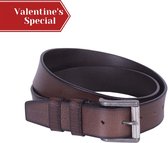 The Chesterfield Brand Leren Riem Aayden Medium Bruin