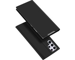 Dux Ducis - Telefoonhoesje geschikt voor Samsung Galaxy S22 Ultra - Skin Pro Book Case - Zwart