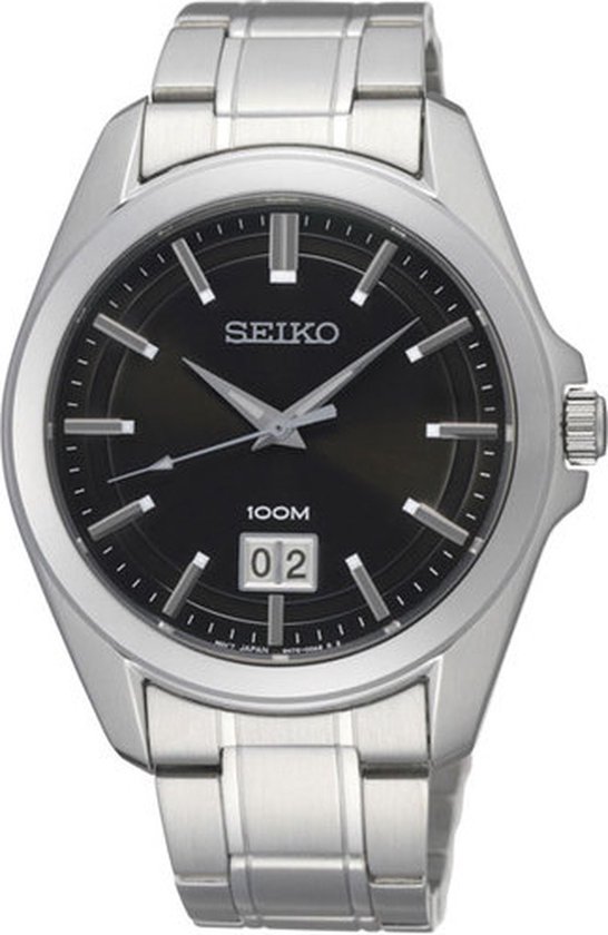 Seiko Basic SUR009P1 - Heren - Horloge - 40.5 mm | bol.com