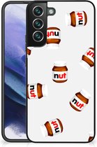 Smartphone Hoesje Geschikt voor Samsung Galaxy S22 Pro Smartphonehoesje met Zwarte rand Nut Jar
