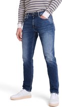 McGregor - Heren Jeans Denim Dark Blue Vintage Wash Regular Fit - Blauw - Maat 33/36