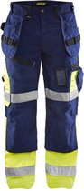 Blaklader Werkbroek High Vis X1500 1508-1860 - Marine/High Vis Geel - D96