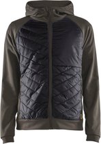 Blaklader Hybride sweater 3463-2526 - Groen/Zwart - 4XL