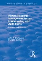 Routledge Revivals - Human Resource Management Issues in Accounting and Auditing Firms