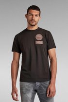 G-Star RAW T-shirt Moto R T D21201 C336 Black Mannen Maat - M