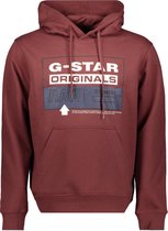 G-Star RAW Trui Originals Sweater Met Capuchon Paccio Mannen Maat - XL