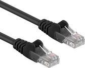 UTP CAT6 Gigabit Netwerkkabel - CU - 20 meter - Zwart