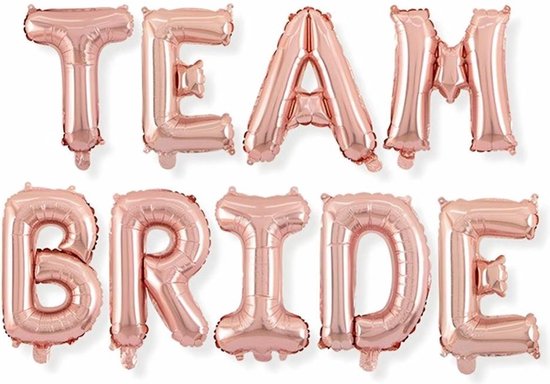 Team Bride ballon Rosé (40CM)