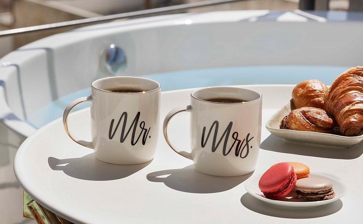 Mr En Mrs Mokken, Valentijn Cadeautje - Uniek Huwelijksgeschenk Voor Het Paar - Geschenken Voor Verloving - Jubileum - Zijn En Haar - Bruid En Bruidegom - Valentines En Kerstcadeaus Voor Paren - Set Van 2 Koffiemokken — cadeau in Koken & Dineren - foto 6