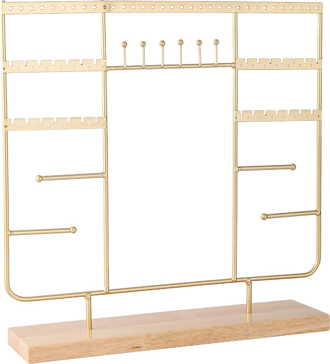 Fliex - sieradenrek - goud - standaard voor sieraden - sieraden organizer