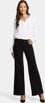 NYDJ Teresa Wide Leg Jeans Zwart Premium Denim (Tall) | Black