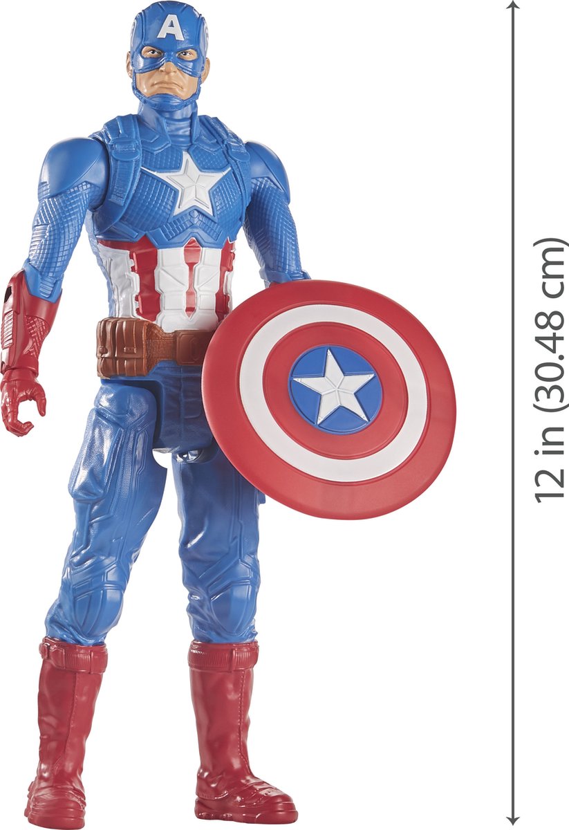 Marvel Avengers Titan Hero Captain America — afbeelding 3